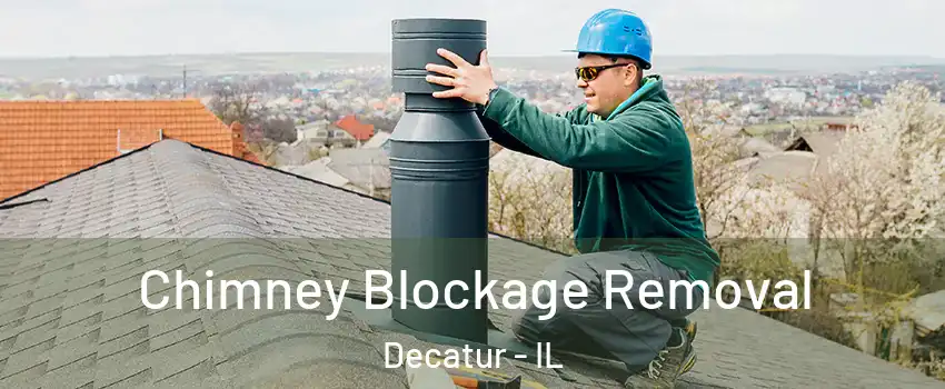  Chimney Blockage Removal Decatur - IL