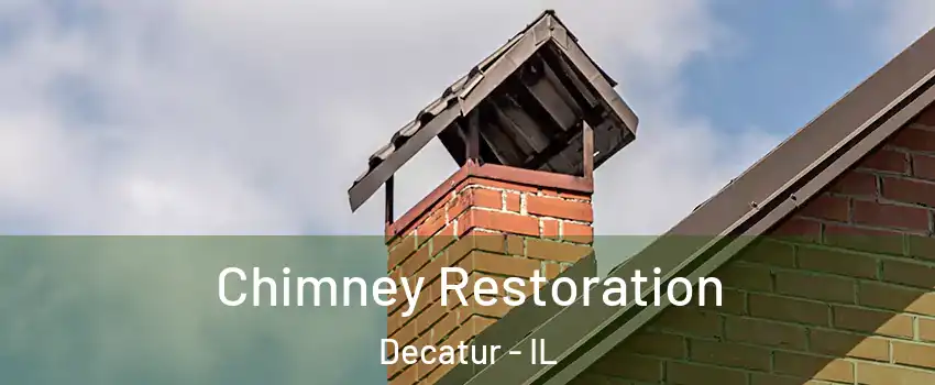  Chimney Restoration Decatur - IL