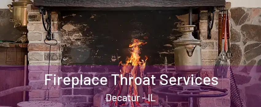  Fireplace Throat Services Decatur - IL