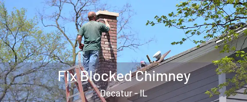  Fix Blocked Chimney Decatur - IL