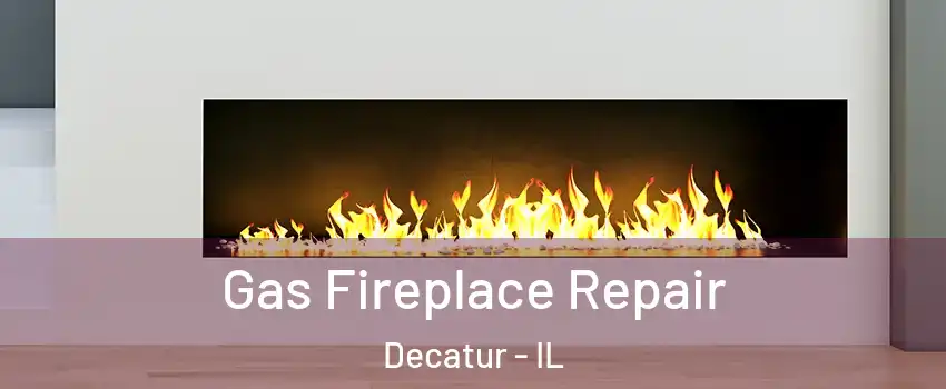  Gas Fireplace Repair Decatur - IL