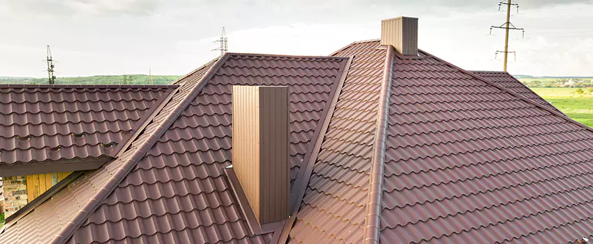 Residential Chimney Flashing Restoration in Decatur, IL