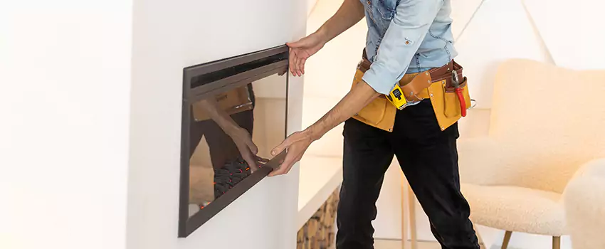 Metal Fireplace Installation in Decatur, Illinois