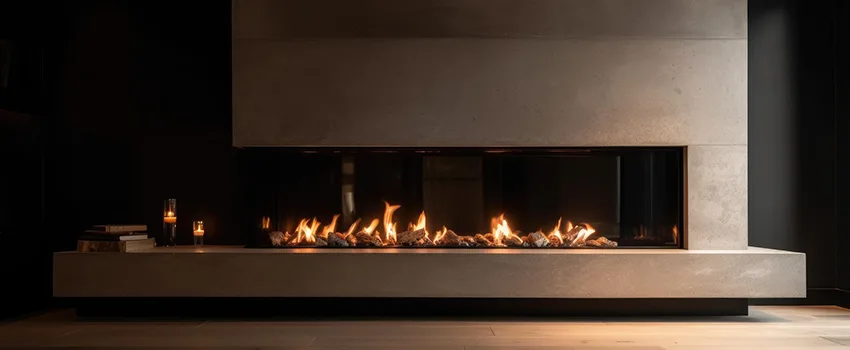 Gas Fireplace Ember Bed Design Services in Decatur, Illinois