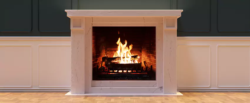 Open Flame Wood-Burning Fireplace Installation Services in Decatur, Illinois