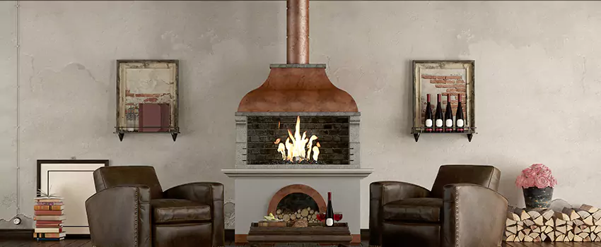 Thelin Hearth Products Providence Pellet Insert Fireplace Installation in Decatur, IL