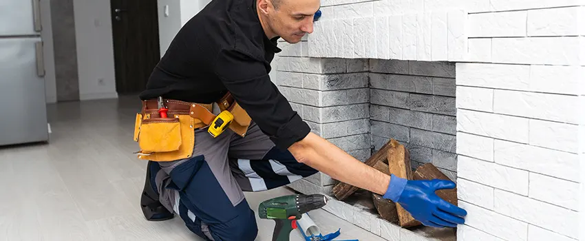 Fireplace Damaged Damper Frame Repair Services in Decatur, Illinois